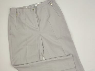 Material trousers for women, size 2XL (EU 44)