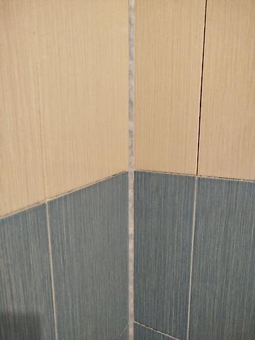 metlax sekilleri: Mavi-bej keramik plitə komplekti - Tətbiq sahəsi: vanna otağı — 1