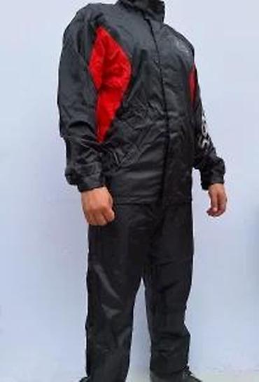 Šuškavci: Muški dvodelni kišni komplet – jakna i pantalone - Materijal: lagani — 16