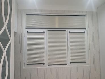 Ev üçün dekor: Plisse və jalüz pərdə sistemi - Pəncərə və balkon qapıları üçün — 5
