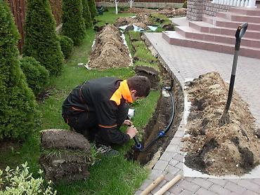 Другие системы полива: Ландшафтный проект Установка автоматического полива Посев газона — 4