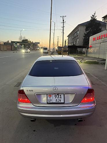 асфальт завод бишкек: Mercedes-Benz S-class AMG: 2000 г., 5.5 л, Автомат, Бензин, Седан — 5