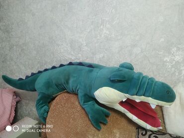Игрушки: Крокодил мягкая игрушка антиолергенная состояние отличное