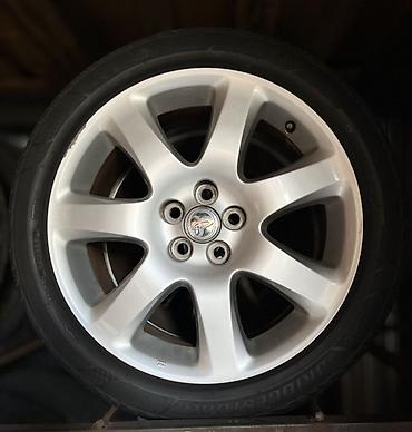 Колеса в сборе 215 / 45 / R 17, Лето, Б/у, Комплект, Легковые, Литые, отверстий - 5