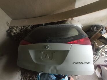тайотта калдина: Крышка багажника Toyota 2003 г., Б/у, цвет - Серебристый,Оригинал