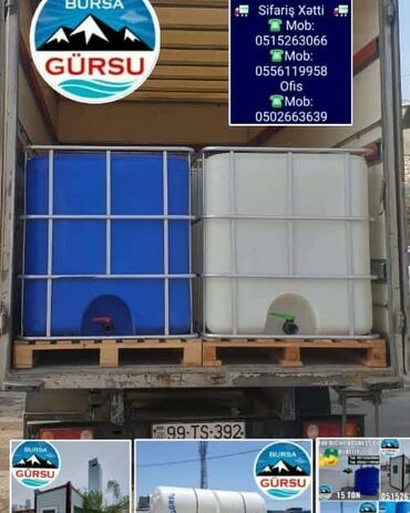 Baklar və çənlər: Bak, Plastik, 3000 l l, Yeni, Pulsuz çatdırılma -da lalafo.az — 18 Baklar və çənlər: Bak, Plastik, 3000 l l, Yeni, Pulsuz çatdırılma — 18