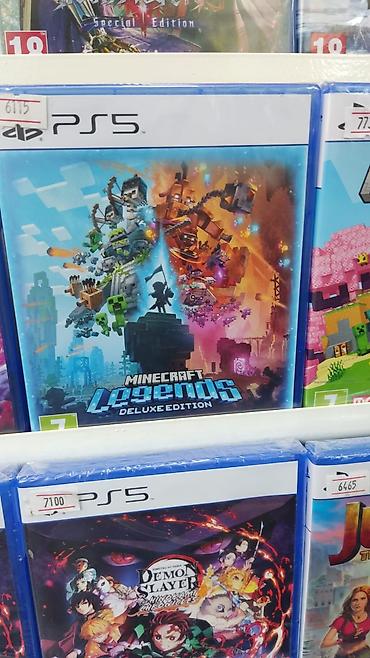 ps5 islenmis: PS5 üçün Minecraft Legends – Deluxe Edition - Platforma: PlayStation — 1
