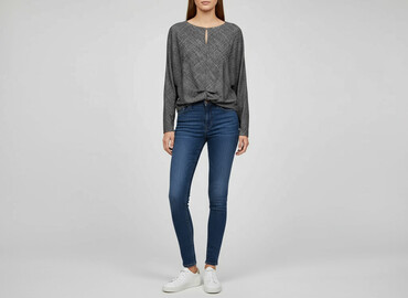koszula oversize w paski zara: Zara, Жіноча блуза, розмір XL