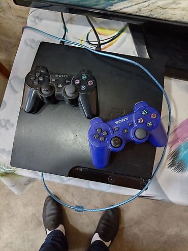 oyun cd: Sony PlayStation 3 Slim oyun konsolu Xüsusiyyətlər: - PS3 Slim korpus — 3