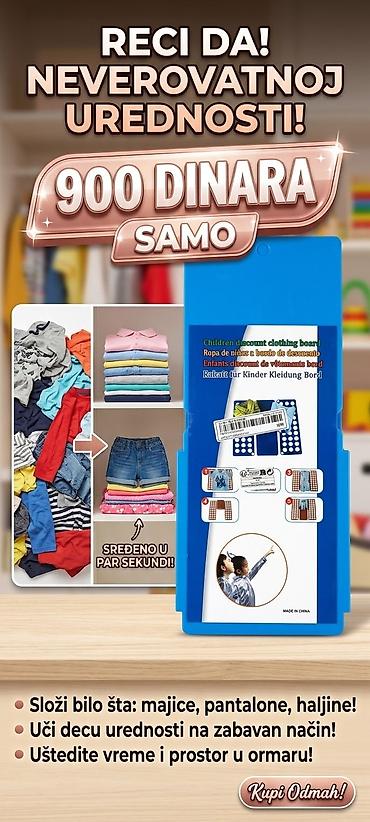 waikiki posteljine za decu: Ploča za brzo i uredno savijanje odeće – samo 900 dinara - Pretvara — 1