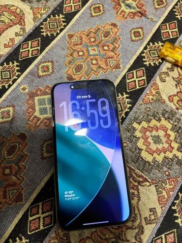 айфон 13 про бу: IPhone 15 Pro, 128 GB, Gümüşü, Face ID