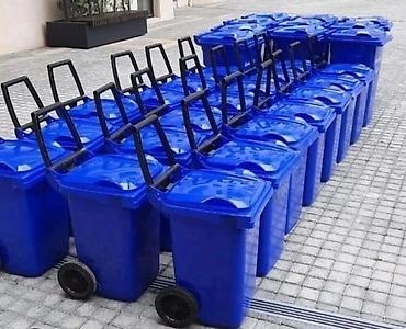 Plastik “Goodbin” tullantı qutuları - Təyinat: məişət, ofis, obyekt