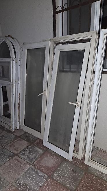 aluminium qapi pencere: İşlənmiş İkiqat şüşə paketi Plastik pəncərə, Еni: 177 sm, Uzunluğu: 177 sm — 7