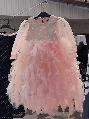 Платья: Детское платье, цвет - Розовый — 2