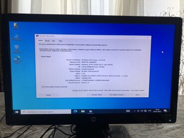Masaüstü kompüterlər və iş stansiyaları: HP kompüteri monitor və sistem bloku ilə birlikdə. Bu qiymətə yoxdur!