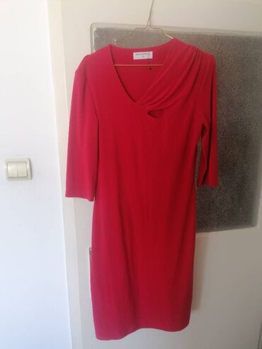 haljine za 18 rođendan duge: L (EU 40), color - Red, Other style, Long sleeves