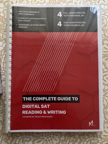 fizika qayda kitabı: SAT yeni nesil qayda kitabi, alinib hec ishlenmiyib. Icinde lazim olan