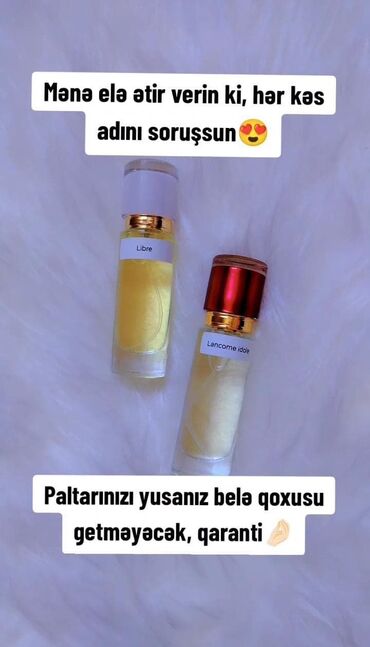 Ətriyyat: Ekstrakt dərəcəsində ətirlər – müxtəlif dizaynlı şüşələrdə, geniş — 10