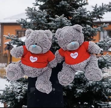 мишек: ​🧸 Мишки Тедди в красных футболках «LOVE» — Идеальный подарок! 🧸 — 2