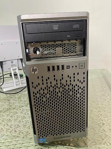 Серверы: HP ProLiant ML310e Gen8 – Tower tipli server Xüsusiyyətlər: - — 3