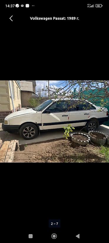 машина кузов: Volkswagen Passat: 1989 г., Механика, Седан — 2