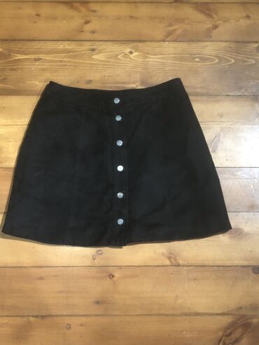 женские юбки на резинке: M (EU 38), цвет - Черный