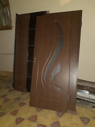 qapi setkalari: İç qapılar – dekorativ şüşəli modellər - Material: MDF/laminasiya — 1