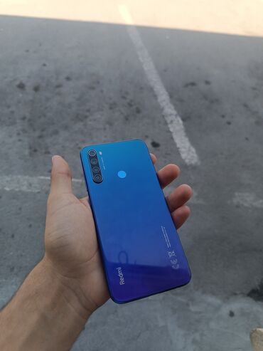 телефон 6700 nokia: Redmi Note 8, 64 ГБ, цвет - Синий, Отпечаток пальца