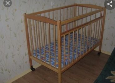 1101 объявлений | lalafo.kg: Продам Детскую кроватку сделано в СССР! В отличном состояний!