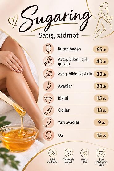 irsad telecom saatlar: Sugaring – təbii şəkər pastası (130ml) - Bədən üçün nəzərdə tutulub - — 4