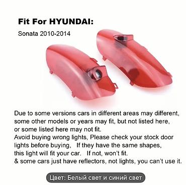 doosan: HYUNDAI üçün qapı loqo proyeksiya işıqları (door light) Uyğunluq: - — 1