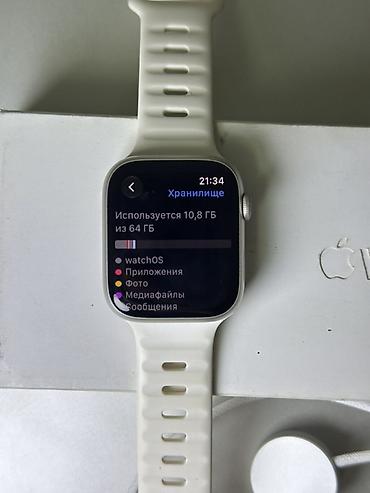 smart band 9: Apple Watch Series 9,45мм Акб 94% память64 гб Полный комплект Торг — 4