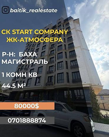 Продажа квартир: 1 комната, 44 м², Элитка, 4 этаж, Евроремонт — 1