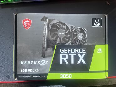 Видеокарты: Видеокарта, Новый, NVidia, GeForce RTX, 6 ГБ, Для ПК