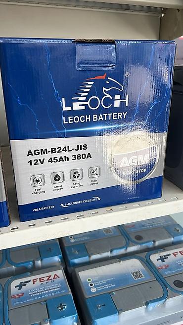 akumulator mutlu: Leoch, 45 ah, Orijinal, Çin, Yeni — 4
