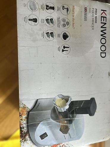 ciye ceken: Kenwood PRO 1600 Food Mincer ət çeken 2 defe işlenilib ürerinde — 2