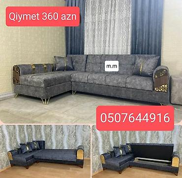 Divanlar: Künc divan, Yeni, Açılan, Bazalı, Parça, Şəhərdaxili pulsuz çatdırılma — 8