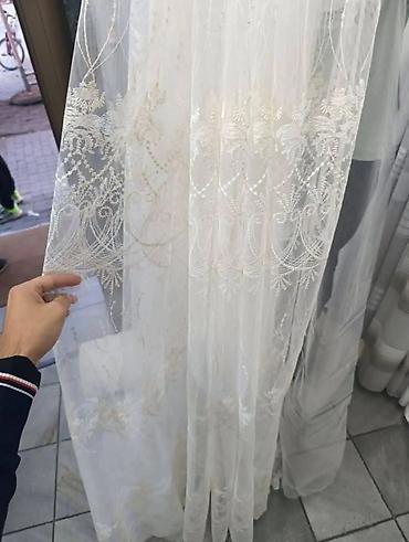 Zavese i draperije: Zavese od tila sa bogatim vezom – više dezena - Materijal: proziran — 1