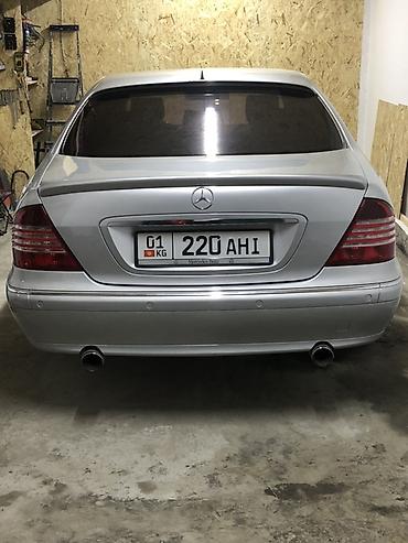 x class: Mercedes-Benz S-Class: 2000 г., 4.3 л, Автомат, Бензин, Седан — 1