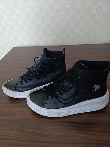 Krossovka və ketlər: Us Polo Assn, Ölçü: 38, rəng - Qara, İşlənmiş — 2