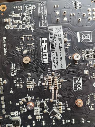 Настольные ПК и комплектующие: Видеокарта для ПК XFX Radeon RX 560, < 4 ГБ, Б/у — 3