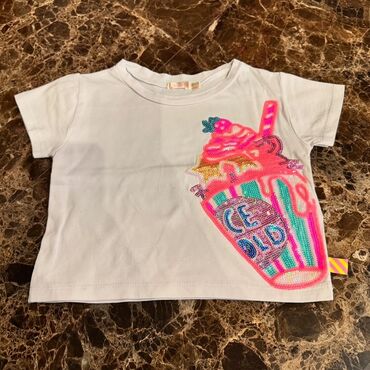 zara sljokicaste haljine: Round neck, Short sleeve, 86