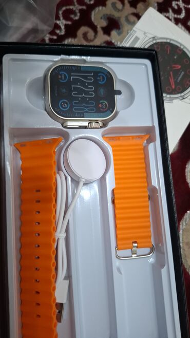 Другие смарт-часы: Смарт-часы в комплекте Описание: - Модель с квадратным сенсорным — 3