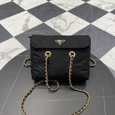 Torbe: Torba za rame, Prada, Materijal: Poliester — 1