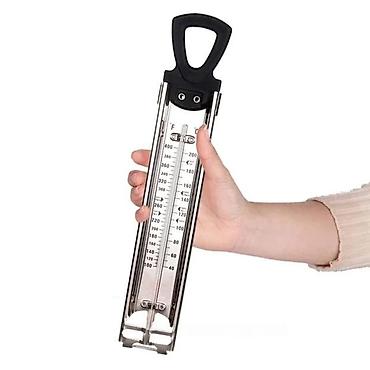 Ostali kuhinjski aparati: Kuhinjski termometar za slatkiše i prženje - Materijal: nerđajući — 9