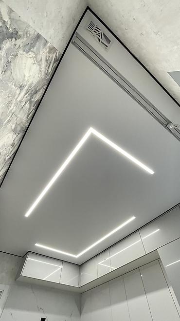 Натяжной потолок: Натяжной потолок Глянцевое, Матовое, 3D потолки Гарантия, Бесплатная консультация, Монтаж — 9