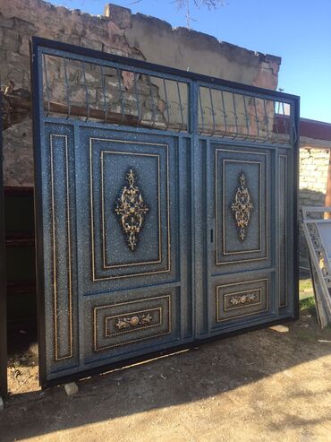 Həyət darvazaları: Istənilən növdə, istənilən ölçüdə dəmir darvazaların nağd və kreditlə — 13