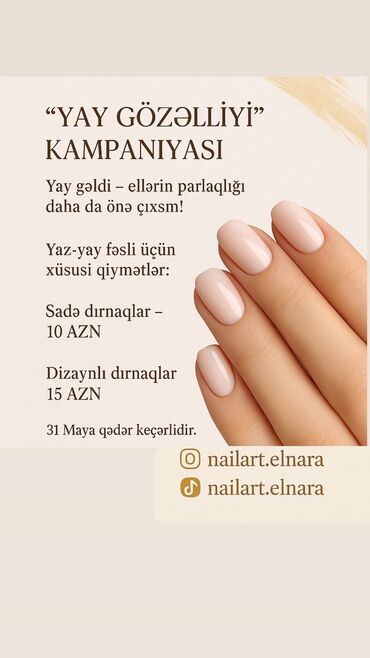 spf krem qiymeti: Manikür, Korreksiya, Dırnaq qaynağı, Tipsi