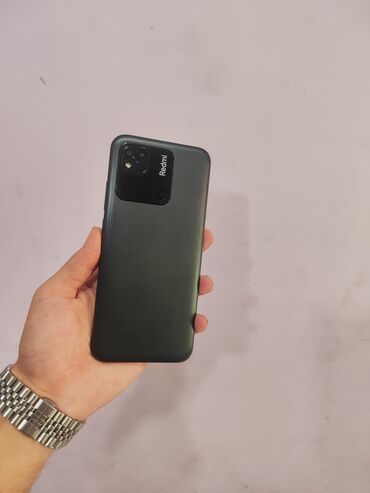 Xiaomi: Xiaomi Redmi 10A, 64 GB, rəng - Qara, 
 Barmaq izi, Face ID