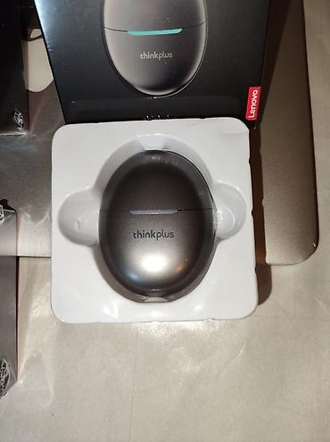 samsung pad: Yeni Simsiz (Bluetooth) Qulaqcıqlar, Lenovo, rəng - Boz — 8